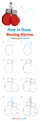 How to Draw Boxing Gloves Easy Step by Step (Anyone Can Do It with This Guide)