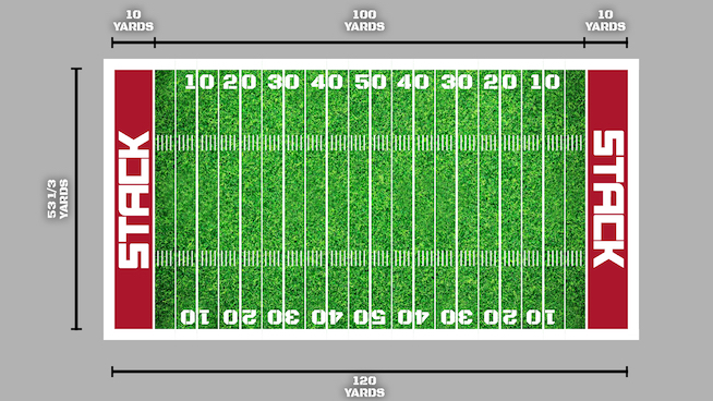 How many hectares is a football field? Get the answer right now!