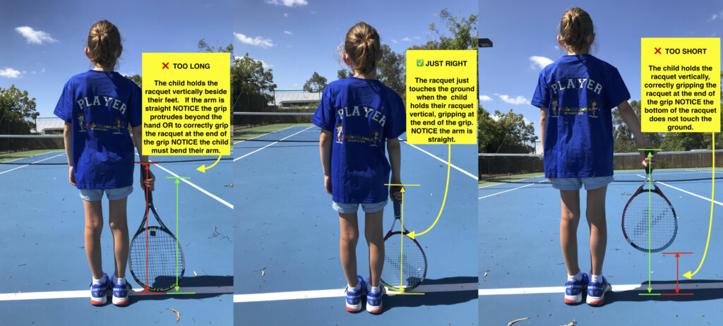 What Size Junior Tennis Racket Should I Get My Child?