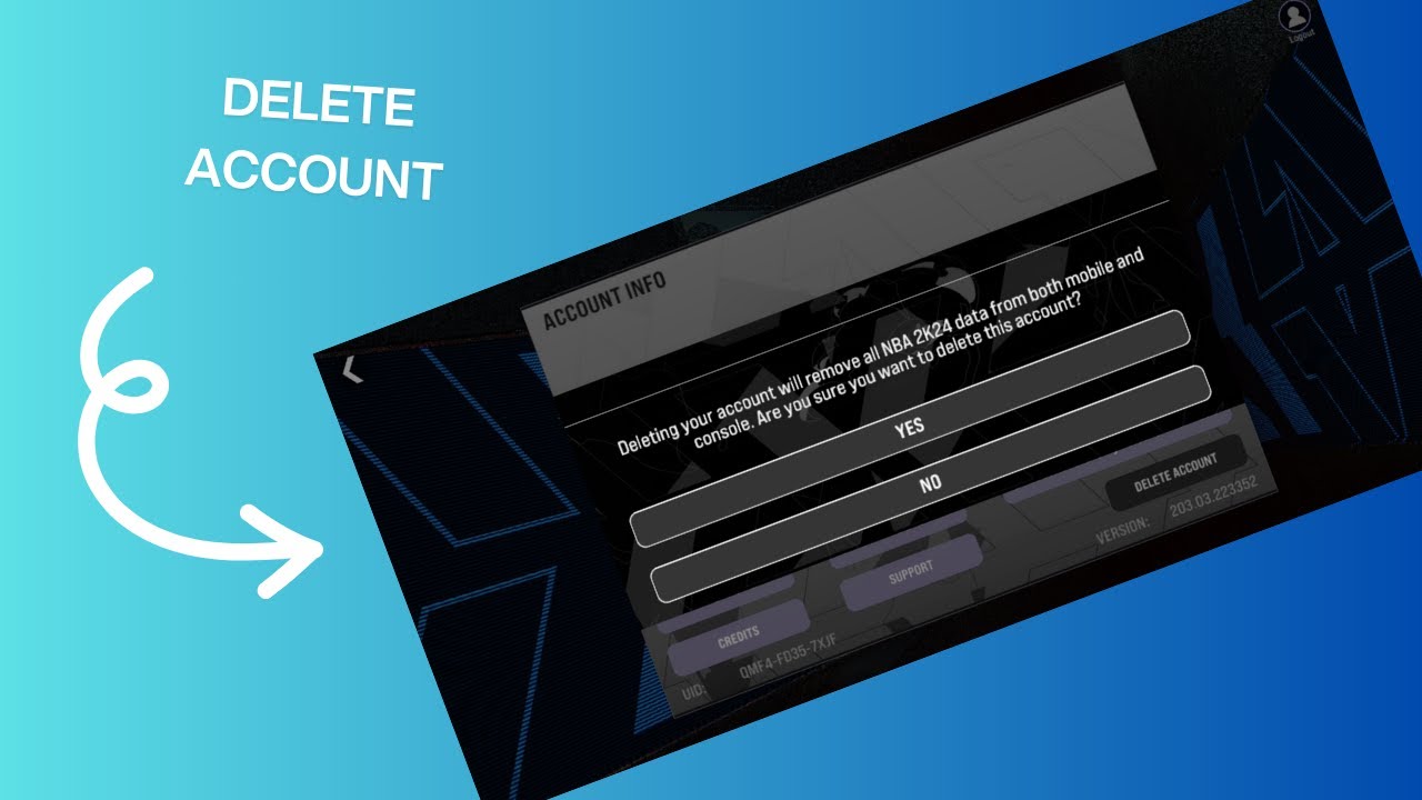 Want to Delete Your NBA 2K24 MyTeam? Heres How (Simple Method)