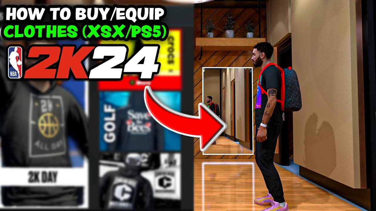 Want to buy clothes in NBA 2K24? Check this guide for all the details you need!