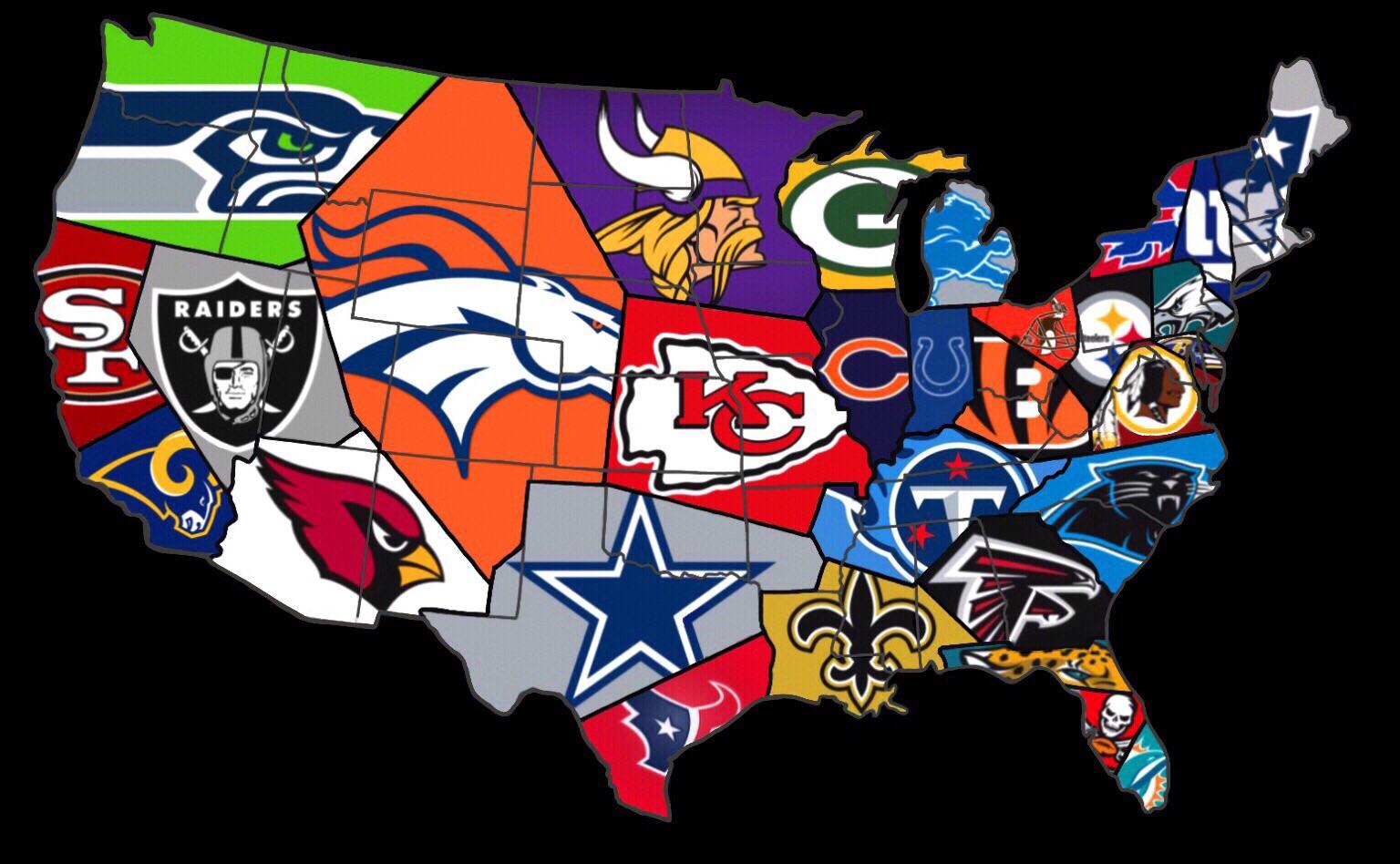 No NFL team in your state? Find out what states dont have NFL teams here!