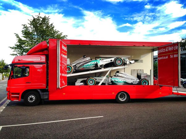 F1 cars transported: How do they do it? Learn the easy way now!
