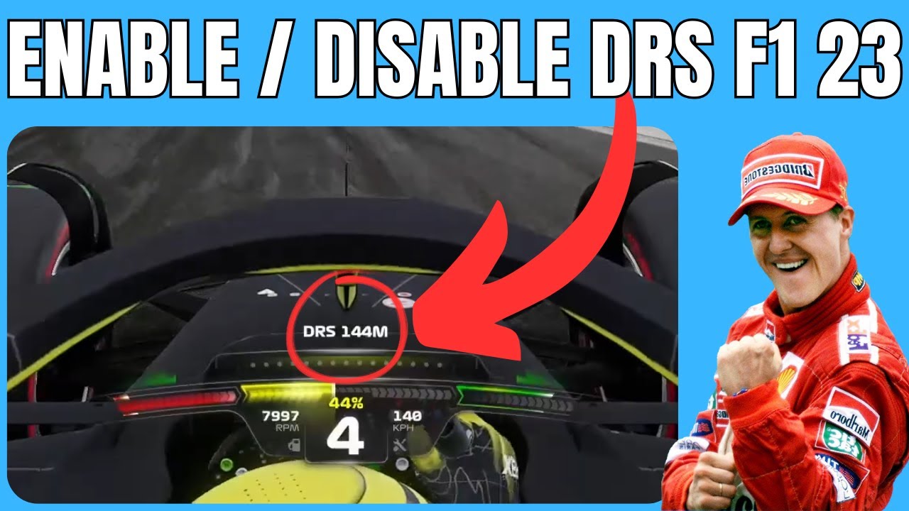 Unlock speed: How to use DRS in F1 2023 PS5 to dominate the race track!
