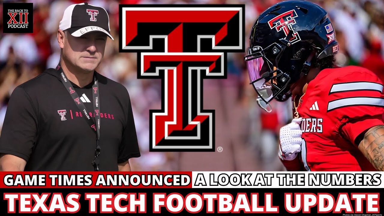 What Is Texas Tech Football Ranked? See Where the Red Raiders Stand This Season!