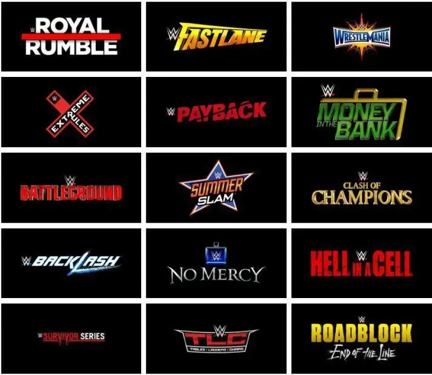 What the date of WWE pay-per-view?Look for the next Event in 2023!