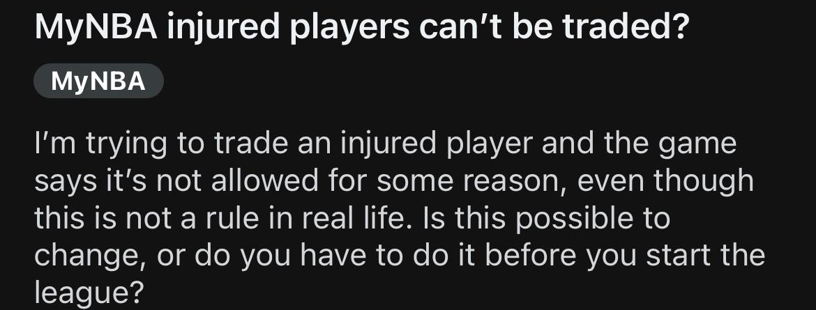 NBA Trade Rules: Can you trade an Injured Player or Not?