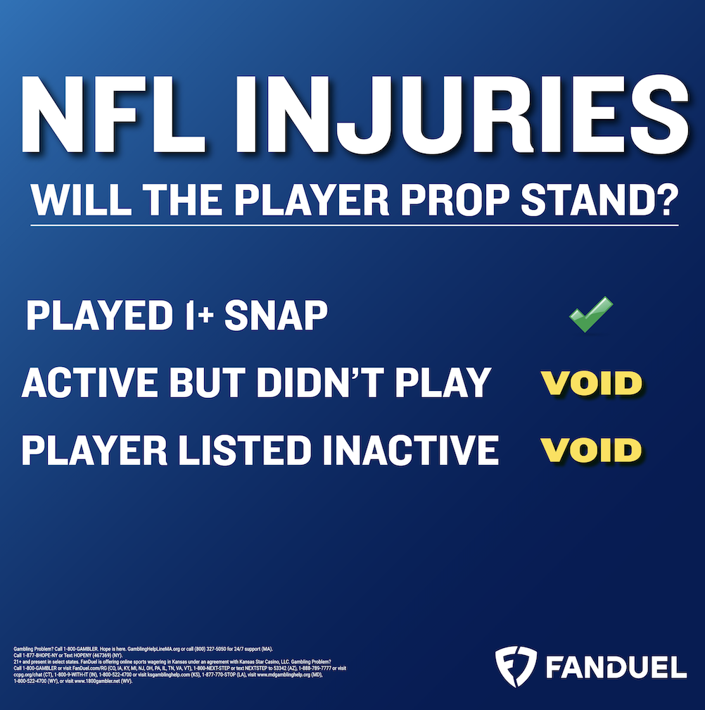 NBA Player Injured Mid-Game? Heres What FanDuel Users Need to Know About Voided Bets.
