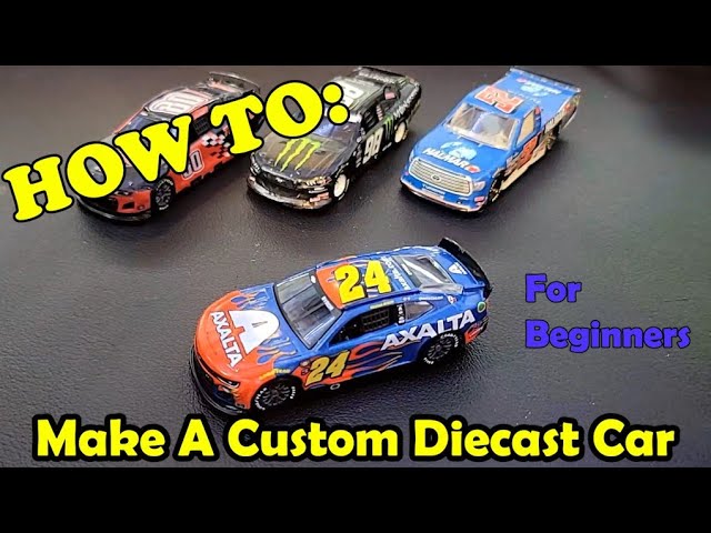 Creating Custom NASCAR Diecast Cars: Get Started!