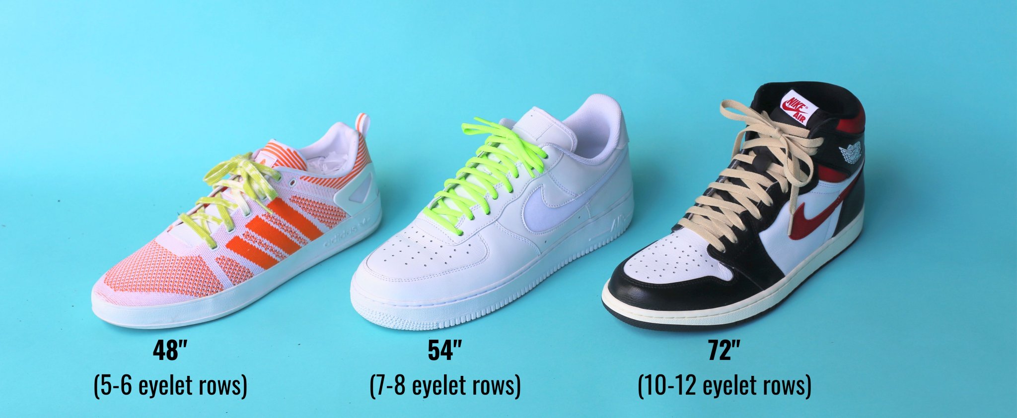 Need New Shoelaces? How Long Are Tennis Shoe Laces?
