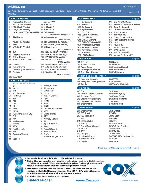 Find the NFL on Cox: What Channel? Your TV Viewing Guide 2024!