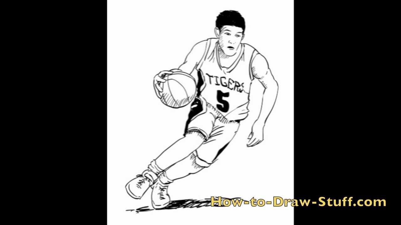 Want to Draw an NBA Basketball Player? Start With These Basic Techniques!