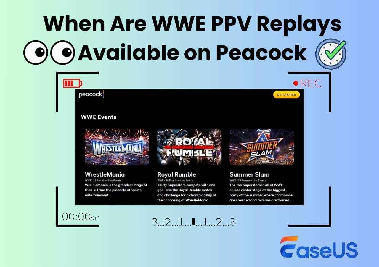 WWE Replays on Peacock: When Can You Watch Them (Easy Guide)