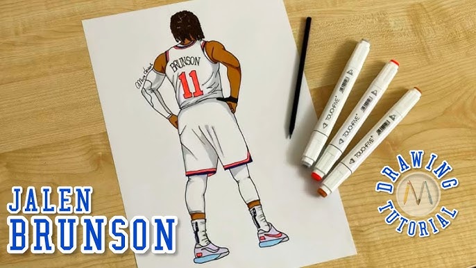Want to Draw an NBA Basketball Player? Start With These Basic Techniques!